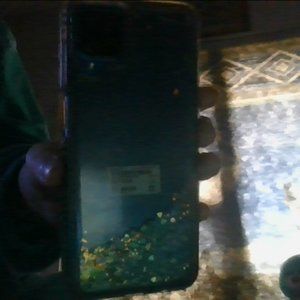 blue cell phone Samsung galaxy